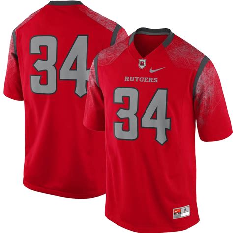 nike rutgers scarlet knights replica football game ball|rutgers scarlet knights jersey.